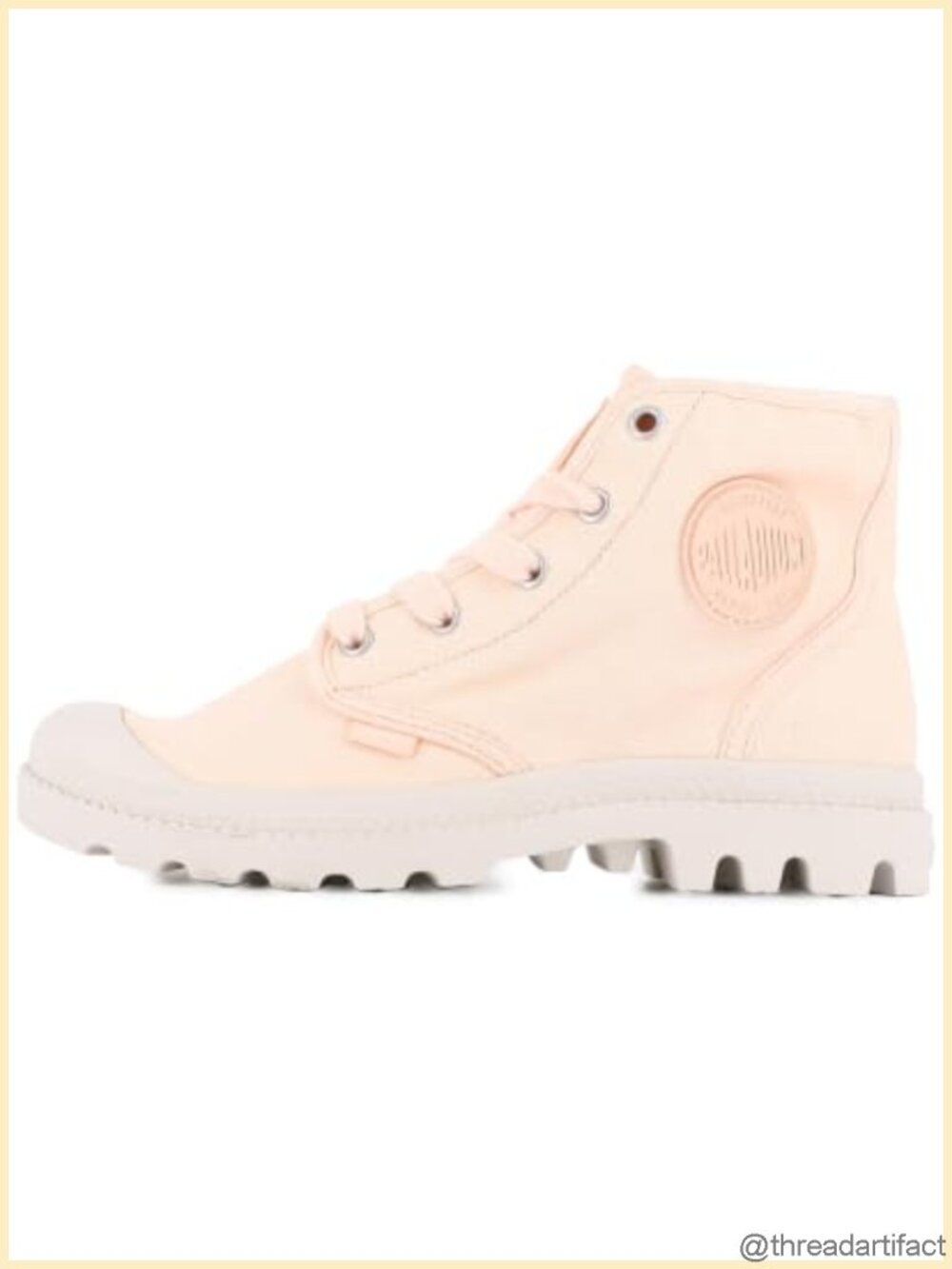 Palladium Vegan Canvas Combat Boots High Top Lace Up Ankle